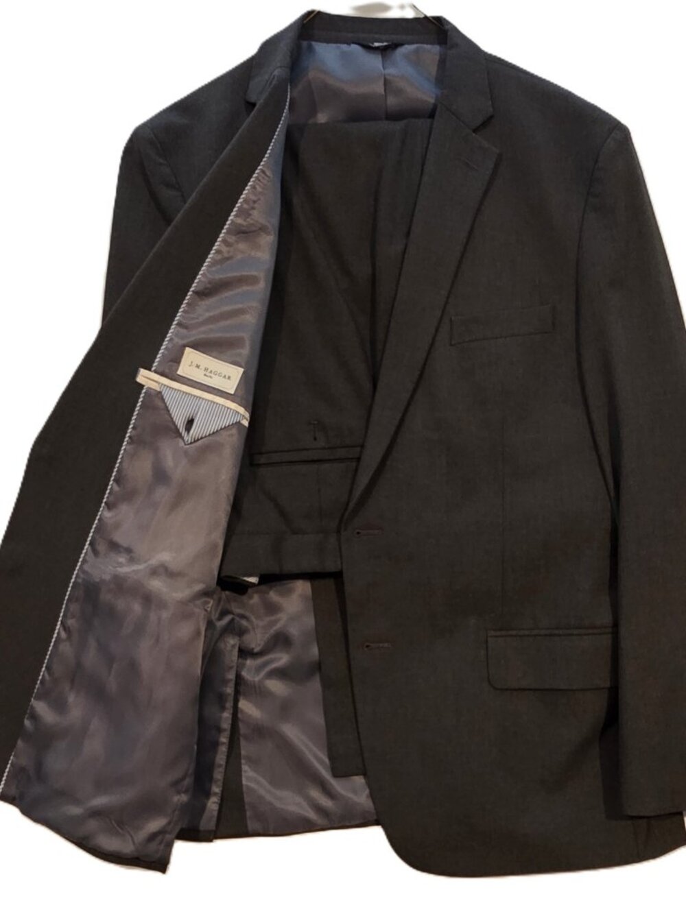 *J.M. Haggar Men's Suit Separate Jacket and Matching Trousers* - Picture 2 of 7